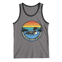 Minnesota Rebel Alliance Vintage Retro Sunset Loon Tank Top