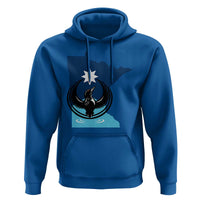 Minnesota Loon Rising Hoodie Star Emblem MN State Flag Pride