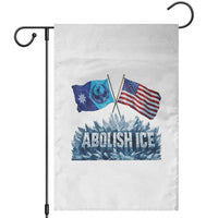 Abolish Ice Minnesota American Flag Garden Flag MN Rebel Loon Resistance Protest
