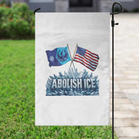 Abolish Ice Minnesota American Flag Garden Flag MN Rebel Loon Resistance Protest