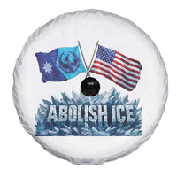 Abolish Ice Minnesota American Flag Spare Tire Cover MN Rebel Loon Resistance Protest