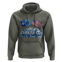 Abolish Ice Minnesota American Flag Hoodie MN Rebel Loon Resistance Protest