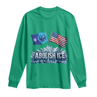 Abolish Ice Minnesota American Flag Long Sleeve Shirt MN Rebel Loon Resistance Protest