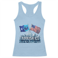 Abolish Ice Minnesota American Flag Racerback Tank Top MN Rebel Loon Resistance Protest
