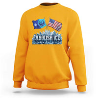 Abolish Ice Minnesota American Flag Sweatshirt MN Rebel Loon Resistance Protest