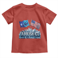Abolish Ice Minnesota American Flag Toddler T Shirt MN Rebel Loon Resistance Protest