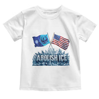 Abolish Ice Minnesota American Flag Toddler T Shirt MN Rebel Loon Resistance Protest