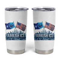 Abolish Ice Minnesota American Flag Tumbler Cup MN Rebel Loon Resistance Protest