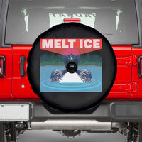 Melt Ice Red Eye Laser Loon Spare Tire Cover Political Resistance Minnesota Protest