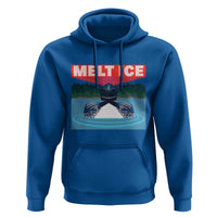 Melt Ice Red Eye Laser Loon Hoodie Political Resistance Minnesota Protest