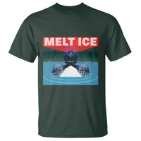 Melt Ice Red Eye Laser Loon T Shirt Political Resistance Minnesota Protest
