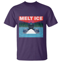 Melt Ice Red Eye Laser Loon T Shirt Political Resistance Minnesota Protest
