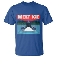 Melt Ice Red Eye Laser Loon T Shirt Political Resistance Minnesota Protest
