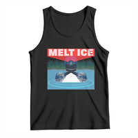 Melt Ice Red Eye Laser Loon Tank Top Political Resistance Minnesota Protest