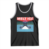 Melt Ice Red Eye Laser Loon Tank Top Political Resistance Minnesota Protest