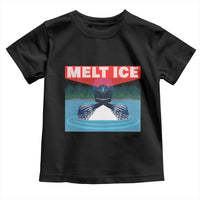Melt Ice Red Eye Laser Loon Toddler T Shirt Political Resistance Minnesota Protest