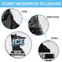Ice Out of Minnesota Spare Tire Cover MN State Map Abolish Ice Protest