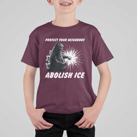 Protect Your Neighbors Abolish Ice T Shirt For Kid Monster Resitance Protest Graphic