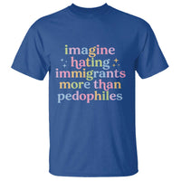 Imagine Hating Immigrants More Than Pedophiles T Shirt Social Justice Human Rights Progressive Statement