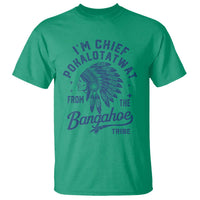 Funny I'm Chief Pokalotatwat from The Tribe T Shirt Indigenous Native American Headdress