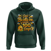 I Can't Believe It's Been 100 Days of School Cute Bee Hoodie