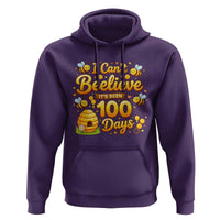 I Can't Believe It's Been 100 Days of School Cute Bee Hoodie