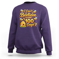 I Can't Believe It's Been 100 Days of School Cute Bee Sweatshirt