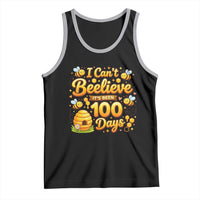I Can't Believe It's Been 100 Days of School Cute Bee Tank Top
