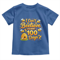 I Can't Believe It's Been 100 Days of School Cute Bee Toddler T Shirt