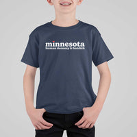 Minnesota Human Decency and Hotdish T Shirt For Kid MN Nice Social Justice and Human Rights