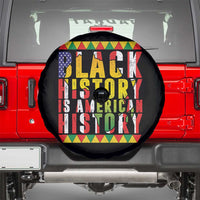 Black History is American History Spare Tire Cover Patriotic African Pride