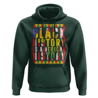 Black History is American History Hoodie Patriotic African Pride