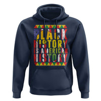 Black History is American History Hoodie Patriotic African Pride