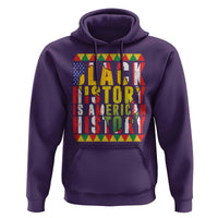 Black History is American History Hoodie Patriotic African Pride