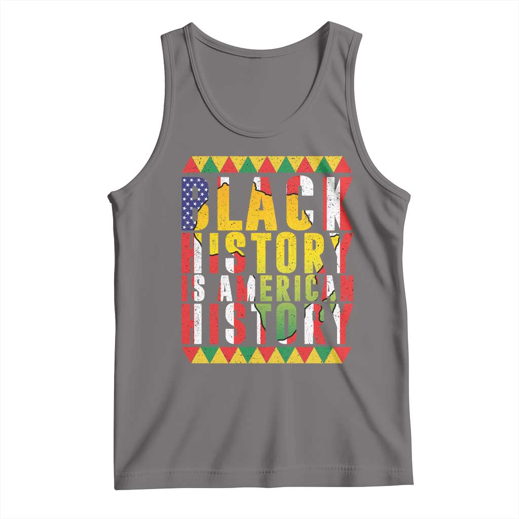 Black History is American History Tank Top Patriotic African Pride