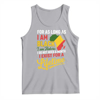 I Am Black History I Exist for a Lifetime Tank Top Black Pride African American Empowerment