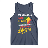 I Am Black History I Exist for a Lifetime Tank Top Black Pride African American Empowerment
