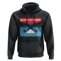 Chinga La Migra Red Eye Laser Loon Hoodie Political Resist Ice Minnesota Protest