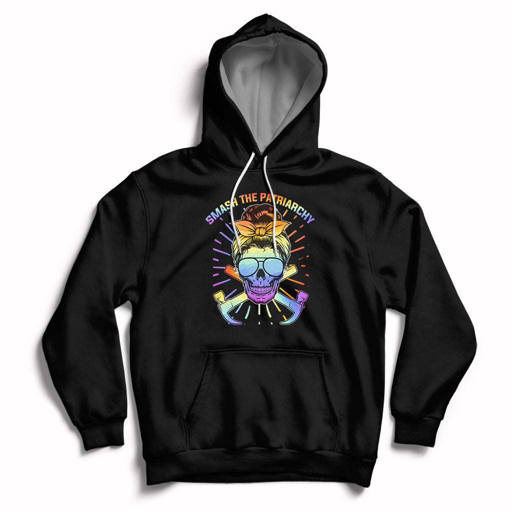 Smash The Patriarchy Feminist Women's Power Empowered Women Hoodie - Wonder Print Shop