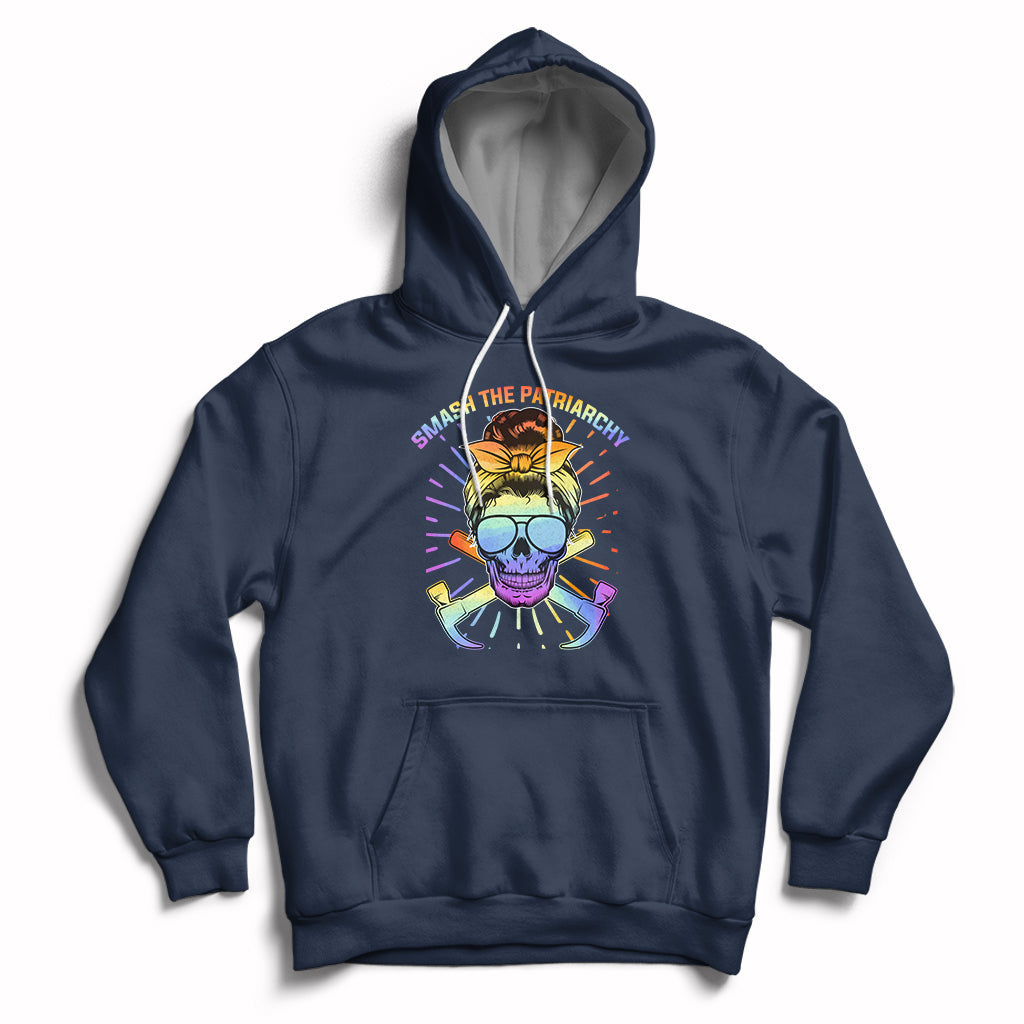 Smash The Patriarchy Feminist Women's Power Empowered Women Hoodie - Wonder Print Shop