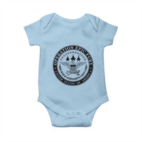 Operation Epic Fury USA Military Seal Baby Onesie Patriotic Air Power Aviation Tribute