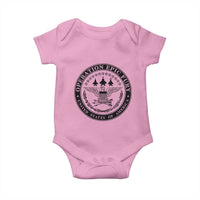 Operation Epic Fury USA Military Seal Baby Onesie Patriotic Air Power Aviation Tribute