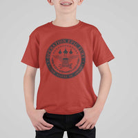 Operation Epic Fury USA Military Seal T Shirt For Kid Patriotic Air Power Aviation Tribute