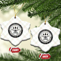 Operation Epic Fury USA Military Seal Ceramic Ornament Patriotic Air Power Aviation Tribute