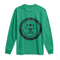 Operation Epic Fury USA Military Seal Long Sleeve Shirt Patriotic Air Power Aviation Tribute