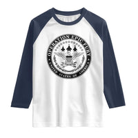 Operation Epic Fury USA Military Seal Raglan Shirt Patriotic Air Power Aviation Tribute