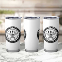 Operation Epic Fury USA Military Seal Tumbler Cup Patriotic Air Power Aviation Tribute