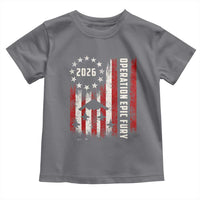 Operation Epic Fury 2026 American Flag Bomber Toddler T Shirt B2 Spirit Patriotic Air Dominance