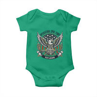 Operation Epic Fury Patriotic Eagle Crest Est 2026 Baby Onesie American Strength Freedom