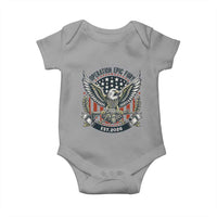 Operation Epic Fury Patriotic Eagle Crest Est 2026 Baby Onesie American Strength Freedom